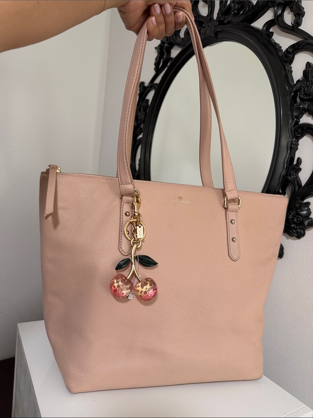 kate spade Blush Pink Leather Tote Bag 🎀🎀🎀🥰